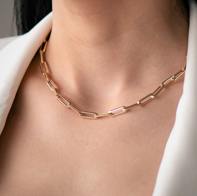 lanț din aur galben de 14K  2