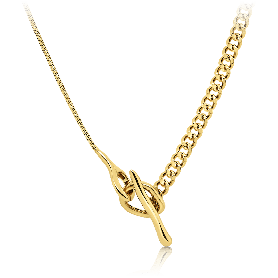 Colier din aur galben de 14K