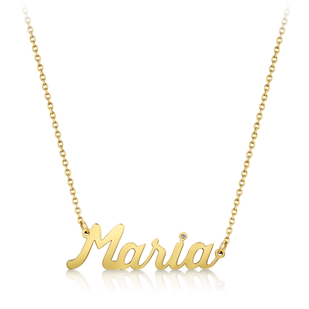 Lant cu pandantiv nume