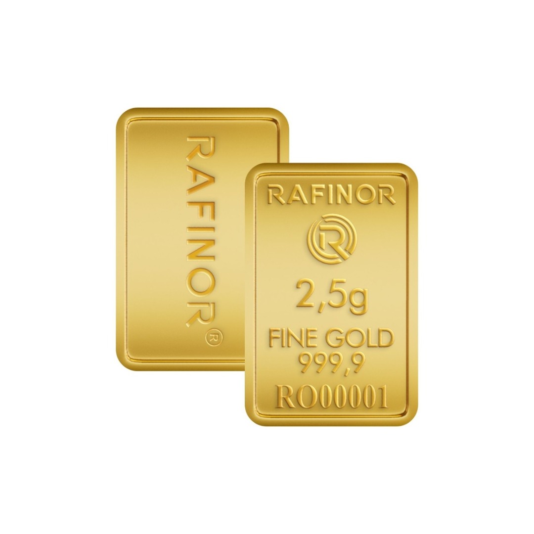 lingou de aur 2.5g - Fine Gold 999.9%  1