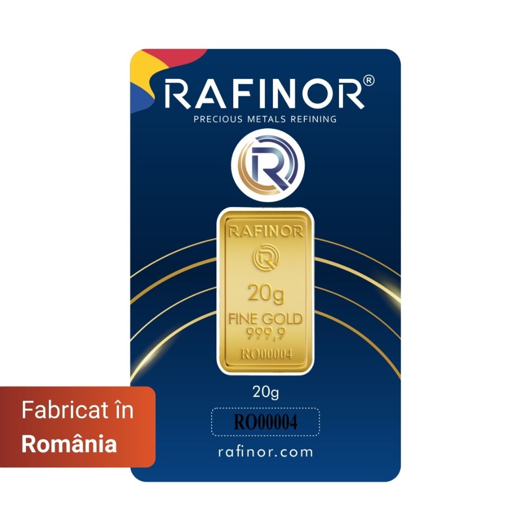 lingou de aur 20g - Fine Gold 999.9%  2