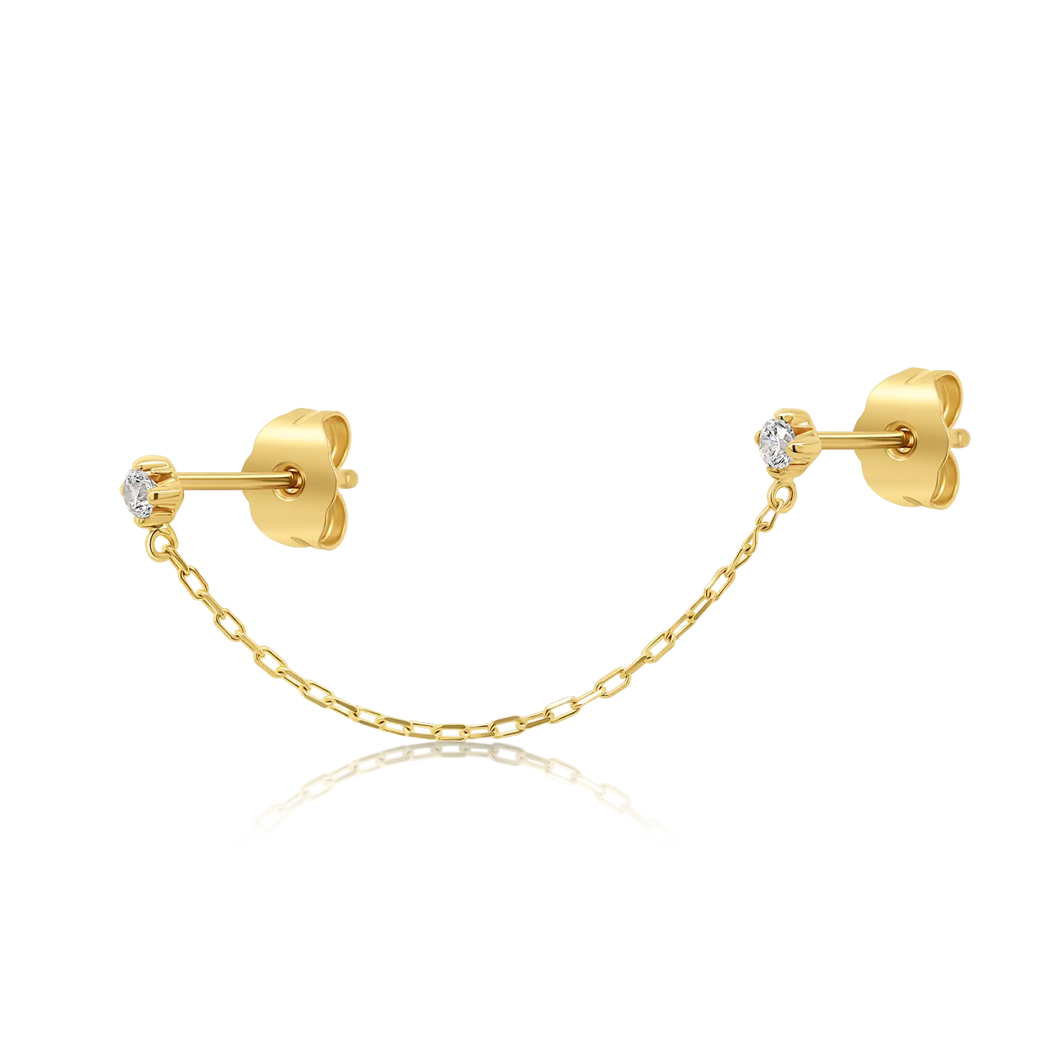 Cercel din aur galben de 14K