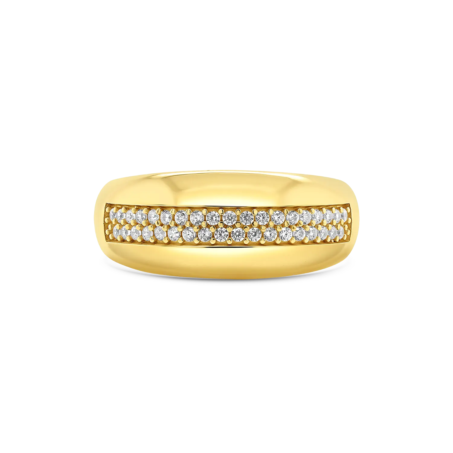 inel din aur galben de 14K  2