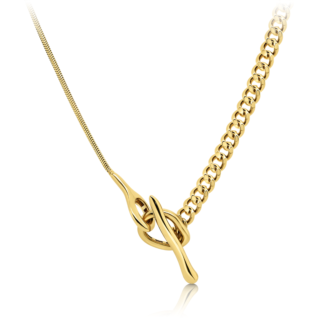 colier din aur galben de 14K  1