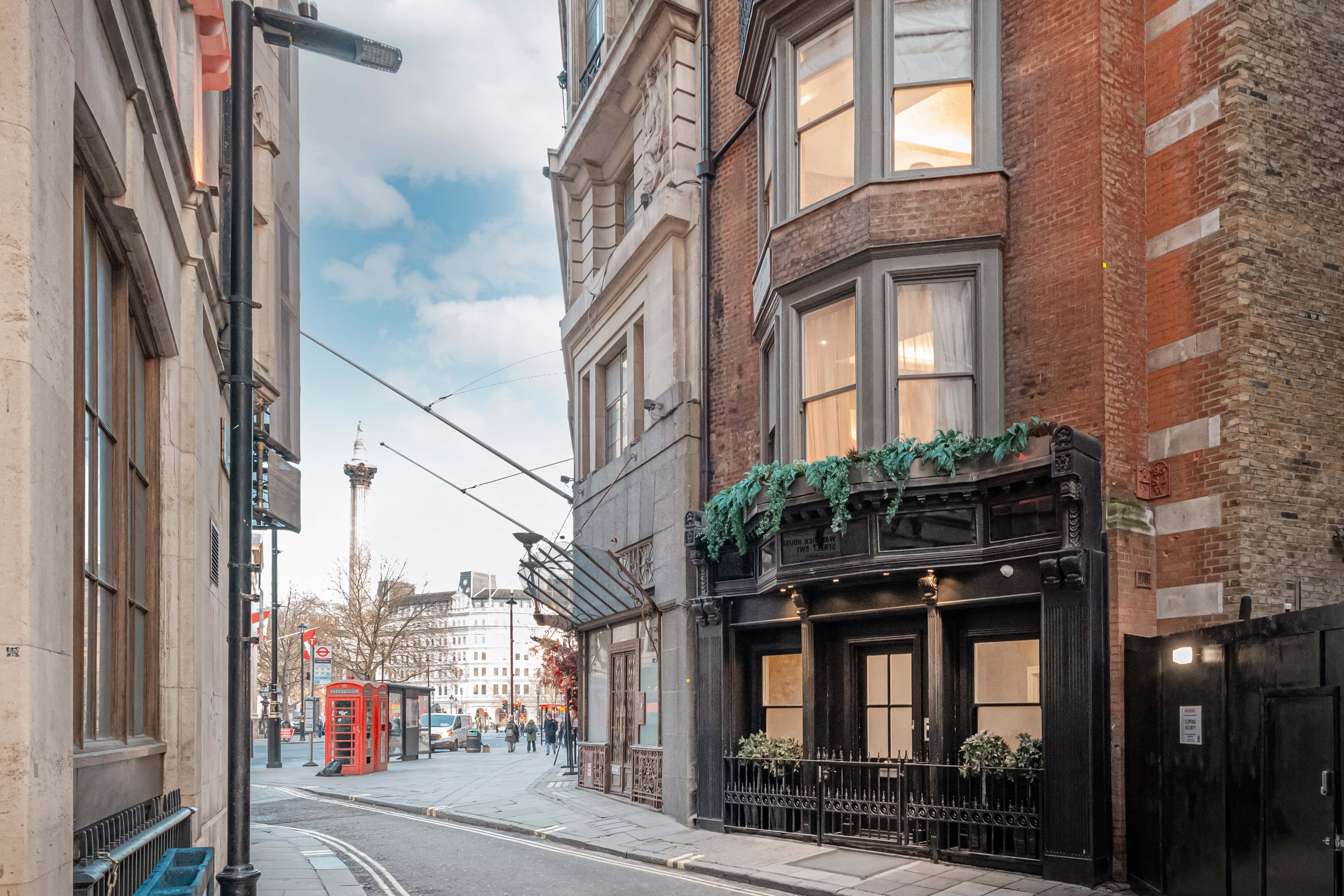Warwick House Street 
