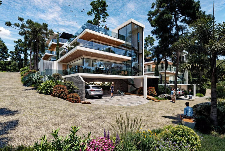 Venta de villa de 3 habitaciones 3 Niveles y Piscina