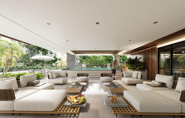 En Gazcue apartamento en venta en proyecto residencial