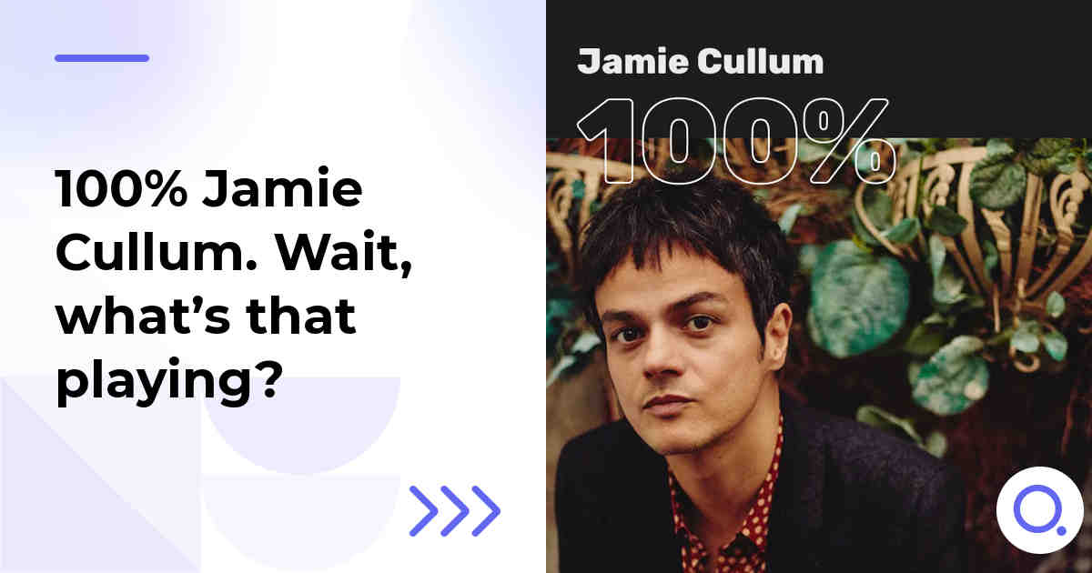 100% Jamie Cullum. Wait, what’s that playing?