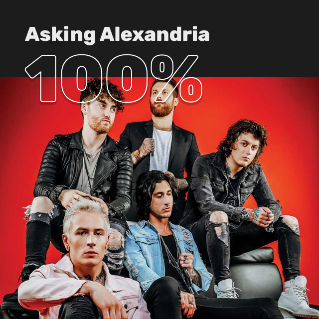 100% Asking Alexandria. Яка знайома мелодія… А що ж це грає?