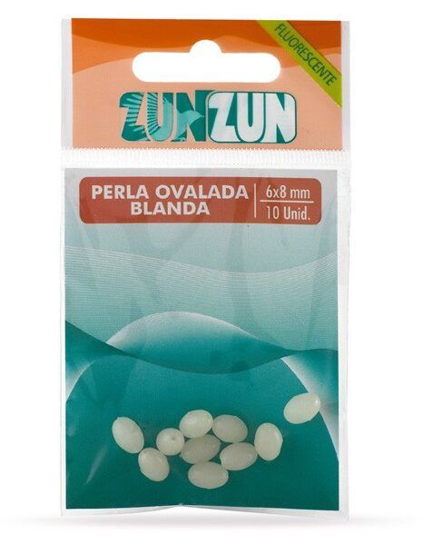 Perla Ovalada Blanda 6 x 8 FLUORESCENTE