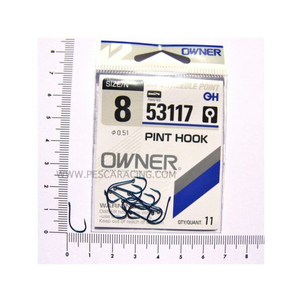 Anzuelo OWNER Pint Hook Azul Nº 8
