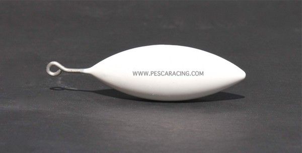 Plomo Casting Ovalado Varilla Corta BLANCO