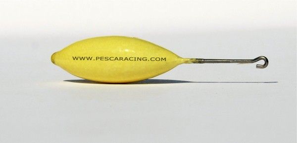 Plomo Casting Ovalado Fluorescente Amarillo 113 Gr.