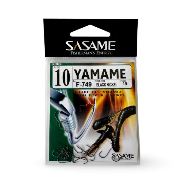 Anzuelos Sasame YAMAME F-749 Negro