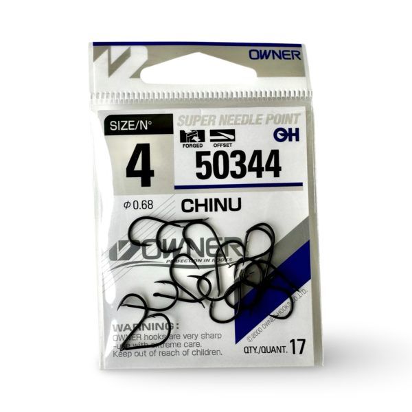 Anzuelo OWNER CHINU 50344 - NEGRO