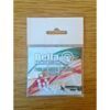 Perlas perforadas de 4 agujeros BLANCAS 3,3mm