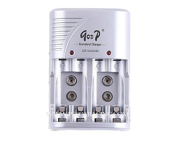 Cargador para pilas Ni-MH AA - AAA - 9V