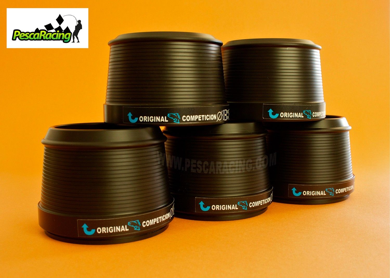 Bobinas Teflón ORIGINAL COMPETICIÓN + CARRACA