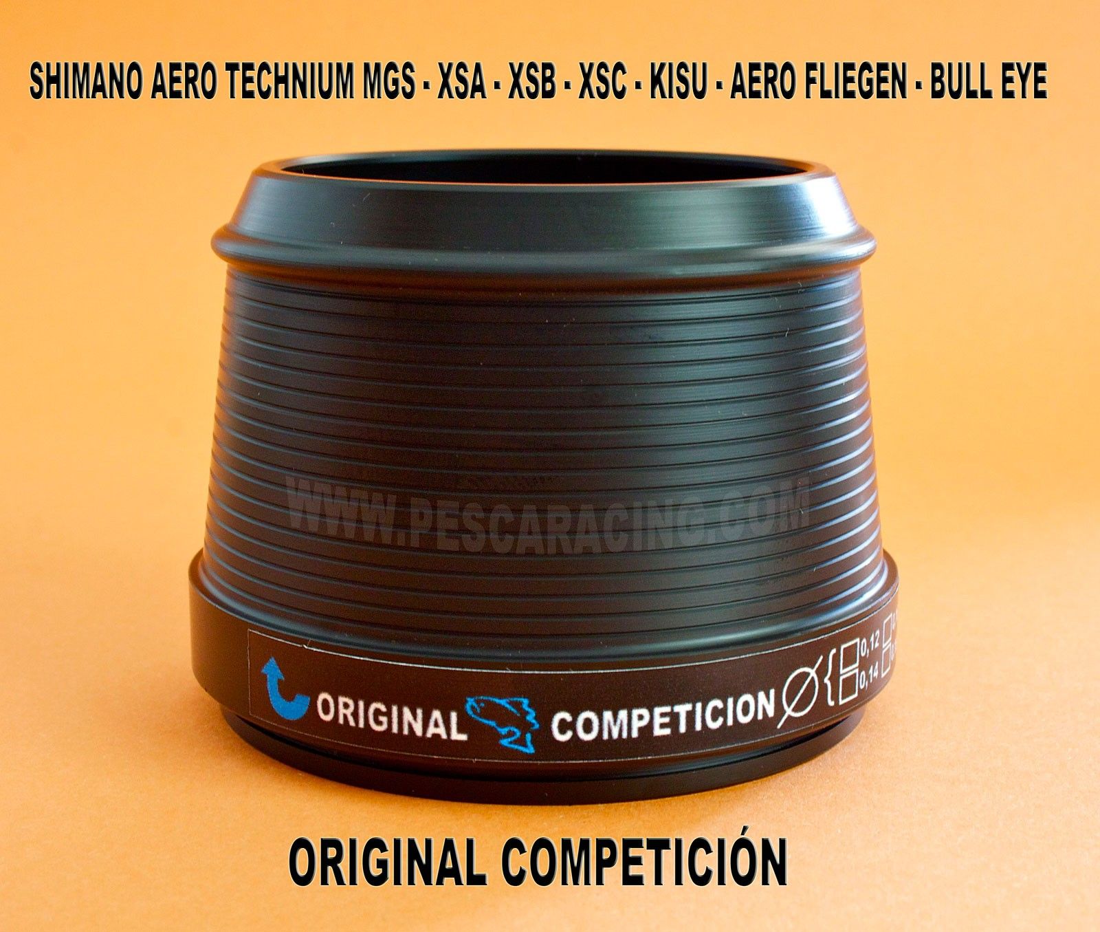 Bobinas Teflón ORIGINAL COMPETICIÓN + CARRACA