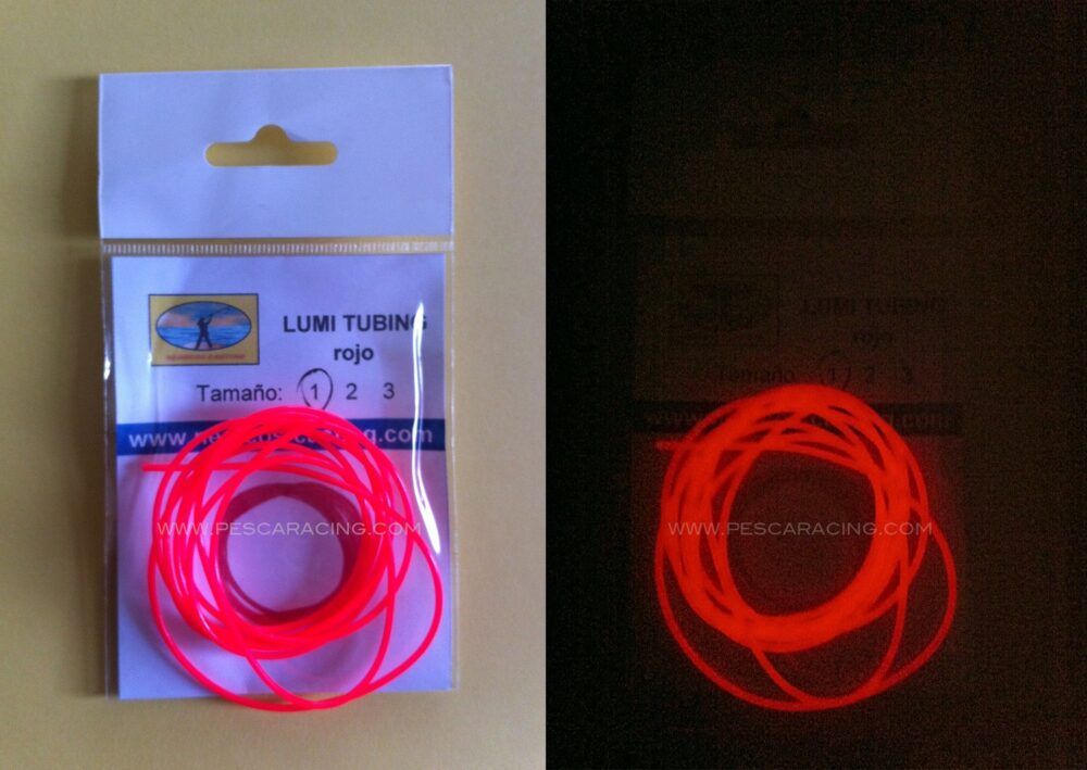 Tubo Silicona Rojo Brillante - LUMINISCENTE