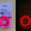 Tubo Silicona Rojo Brillante - LUMINISCENTE