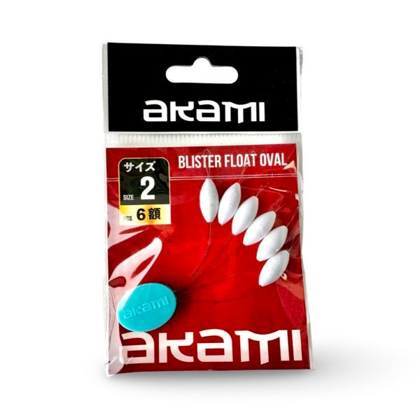 Perlas Flotantes AKAMI Ovalada BLANCA