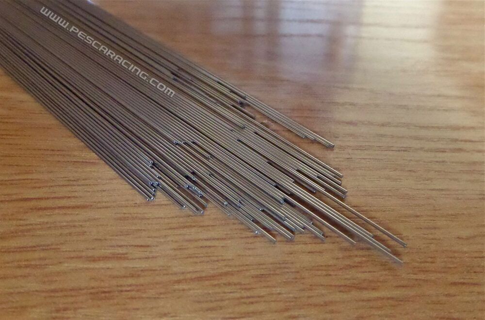 Agujas de Cebar Gusanos - Pack 10 Unid. 25 x 0,7mm