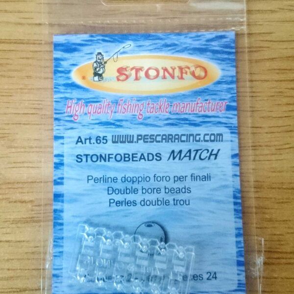 Perlas Stonfo Perforadas en Cruz 1,8 mm