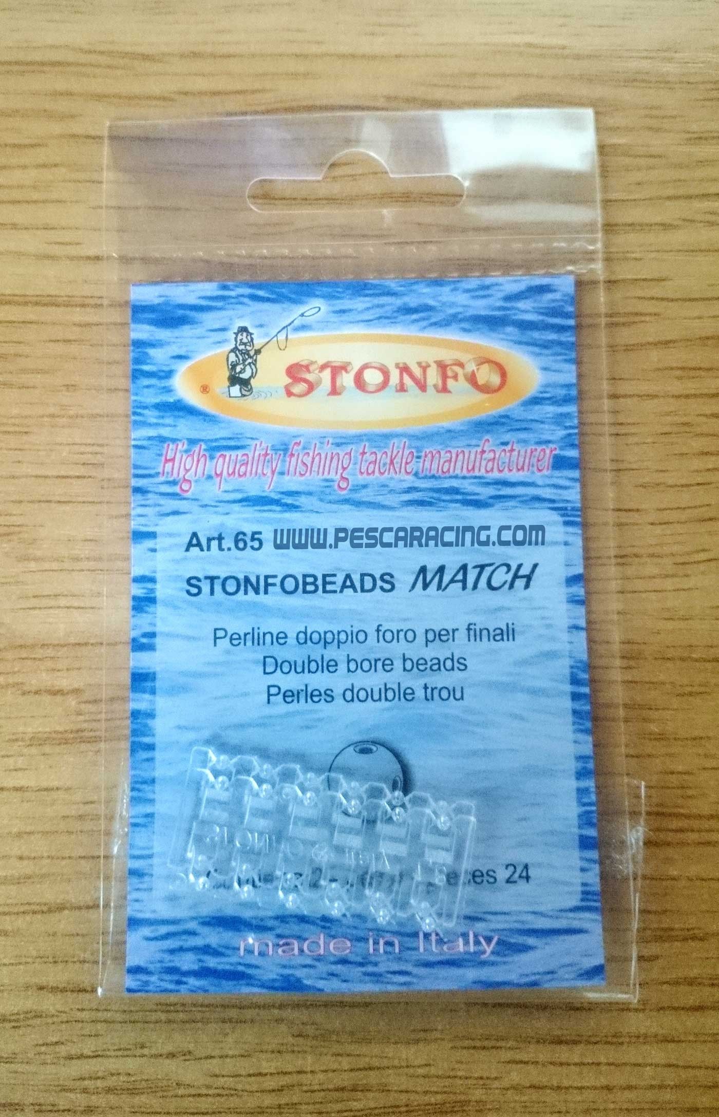 Perlas Stonfo Perforadas en Cruz 1,8 mm