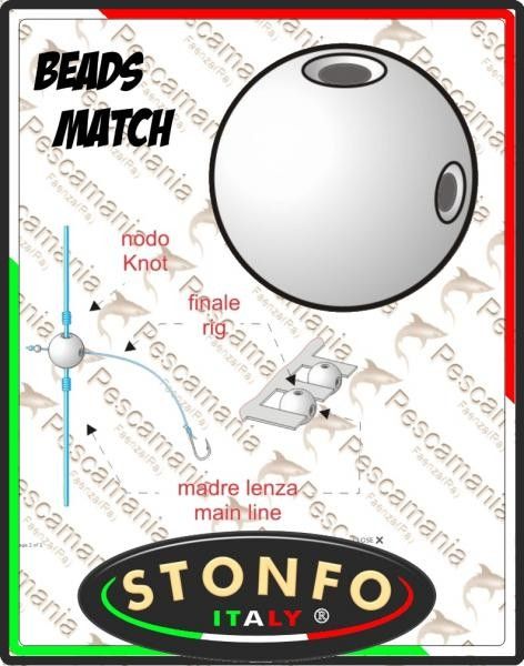 Perlas Stonfo Perforadas en Cruz 1,8 mm