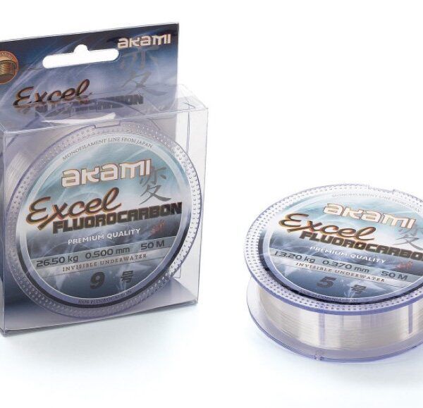 Hilo Akami EXCEL Fluorocarbon 0,185 mm