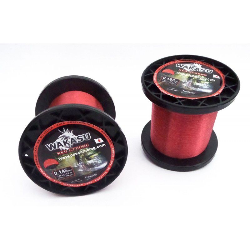Nylon Turkana WAKASU Red Strong 1000 Mts.