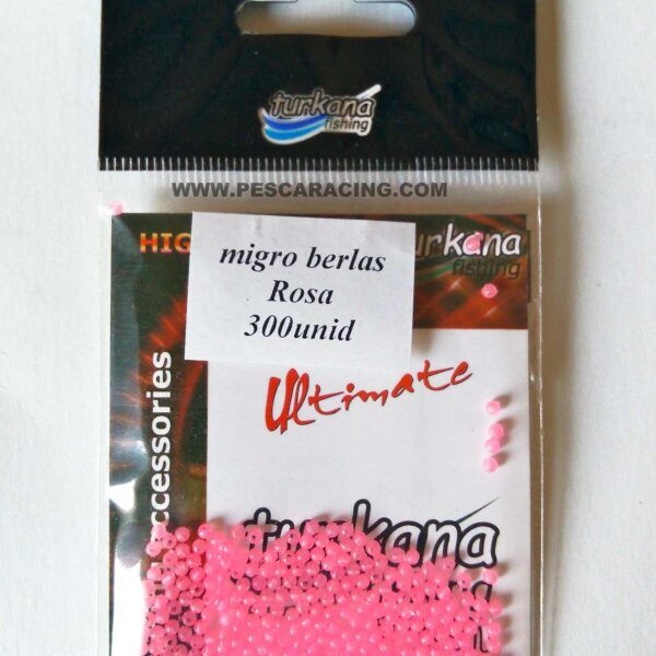 Micro Perlas Turkana - ROSA FOSFI 300 Und.