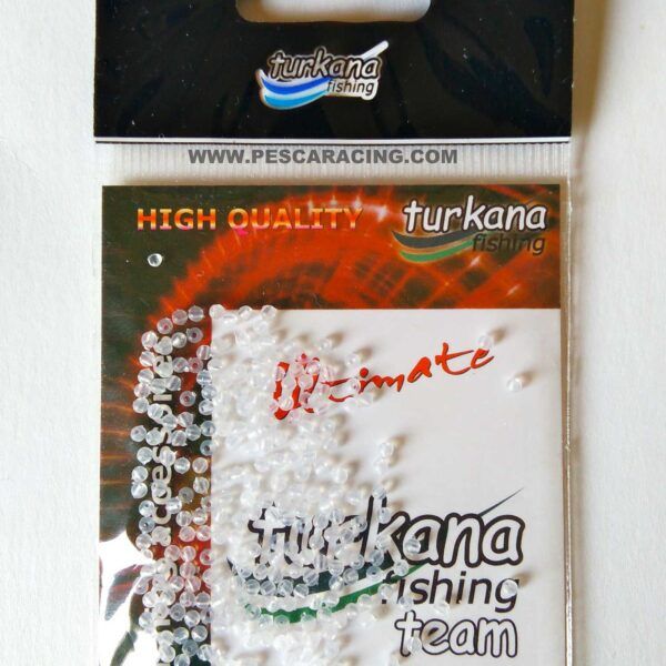 Micro Perlas Turkana - TRANSPARENTES 300 Und.
