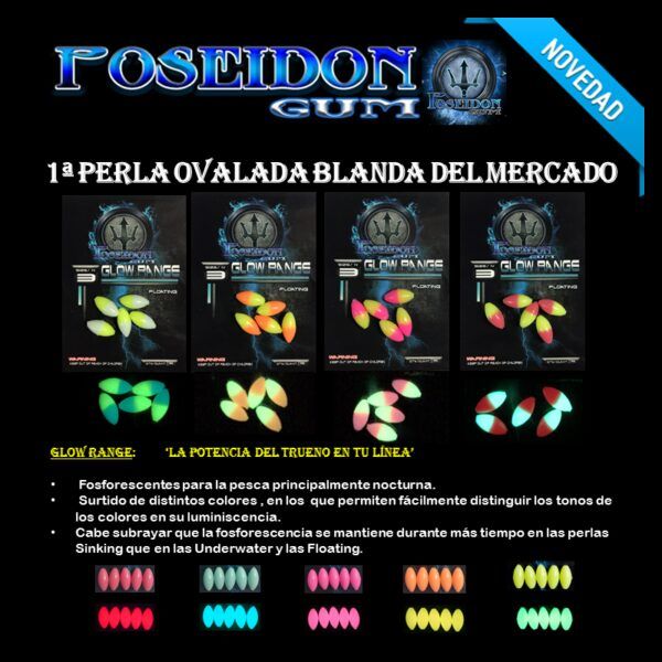Perla GUM Poseidon Ovalada