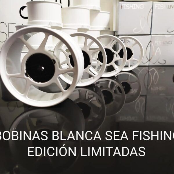 Bobinas Alumino SEA FISHING Alta Competición - BLANCA