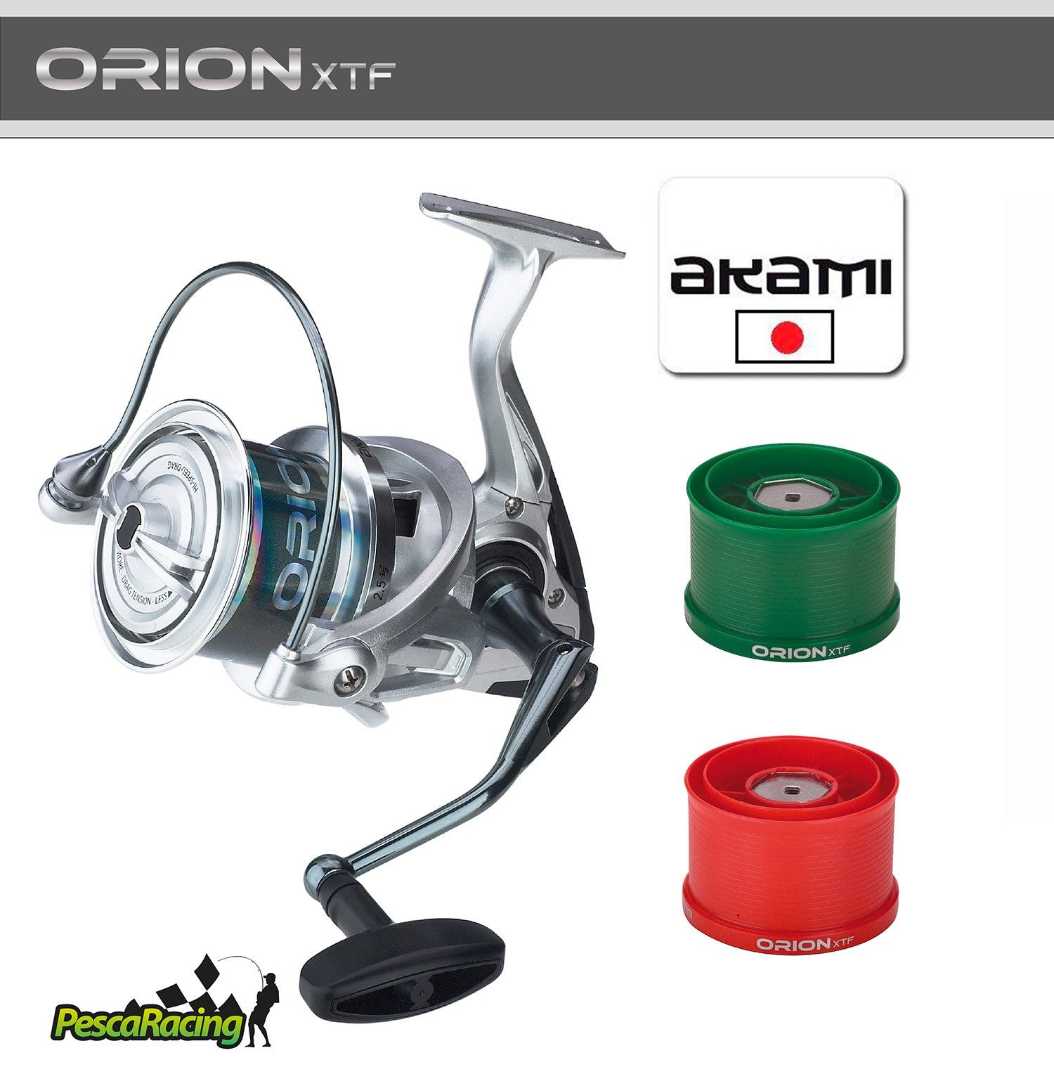 Carrete AKAMI ORION XTF