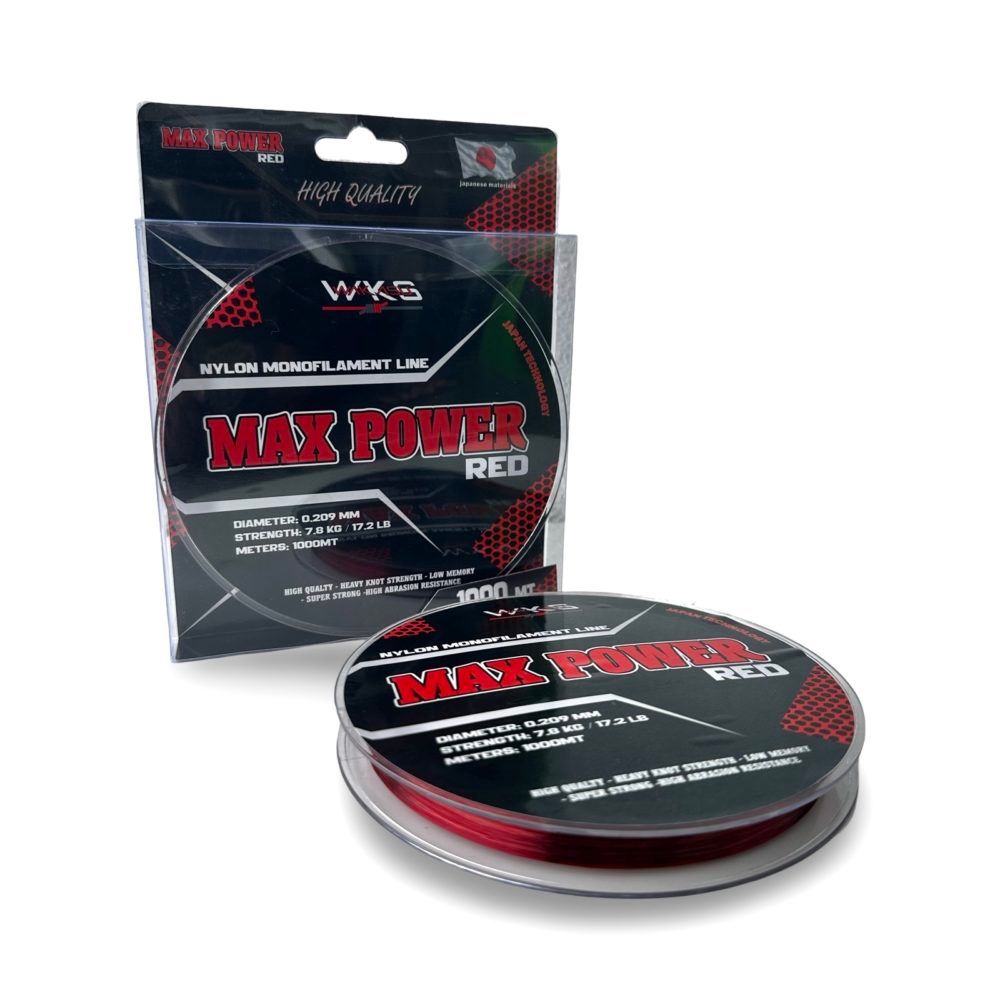 Hilo Wakasu Max Power Red 1000 Mts.