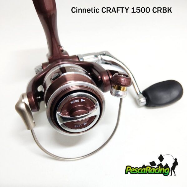 Carrete Cinnetic CRAFTY Evolution 1500 CRBK