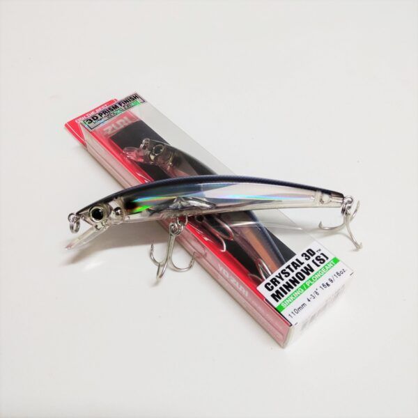 Señuelo YO-ZURI CRYSTAL 3D MINNOW (S) PRISM FINISH