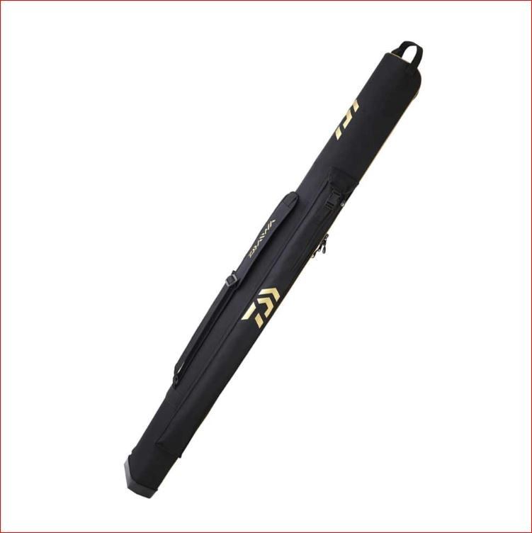 FUNDA RECTA SEMIRÍGIDA DAIWA BLACK WIDOW 3 CAÑAS 160CM