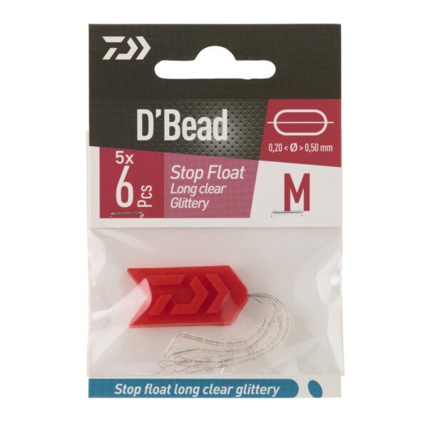 DAIWA STOP FLOAT OVAL TRANSPARENTE