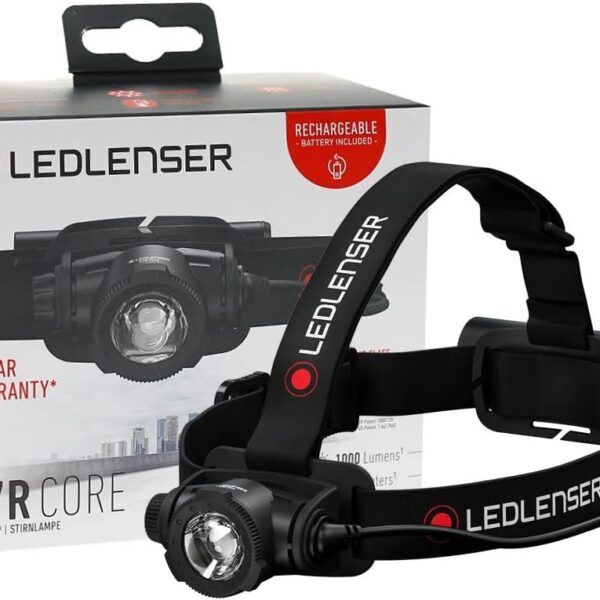 Linterna Frontal LED LENSER H7R CORE 1000 LUMENS