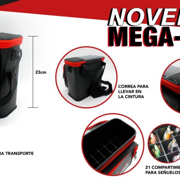 Caja Porta Señuelos Spanish Lures MEGA-BAG