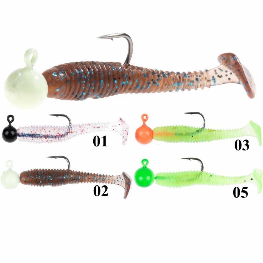 Vinilos HART Micro Jig Minnow Plomados