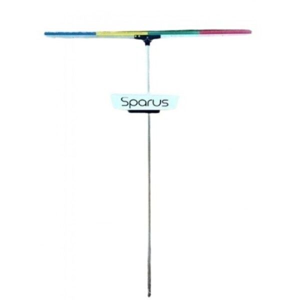 Percha Pica Sparus Redonda Peine y Bandeja 120 cm
