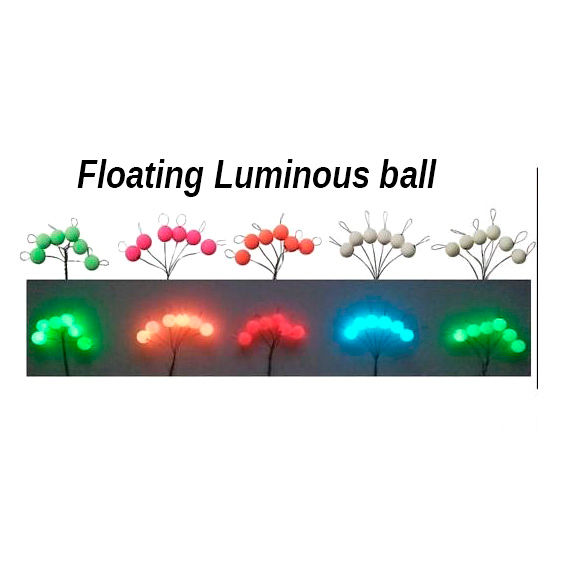 Perlas Flotantes MED Fishing Redondas Luminosas