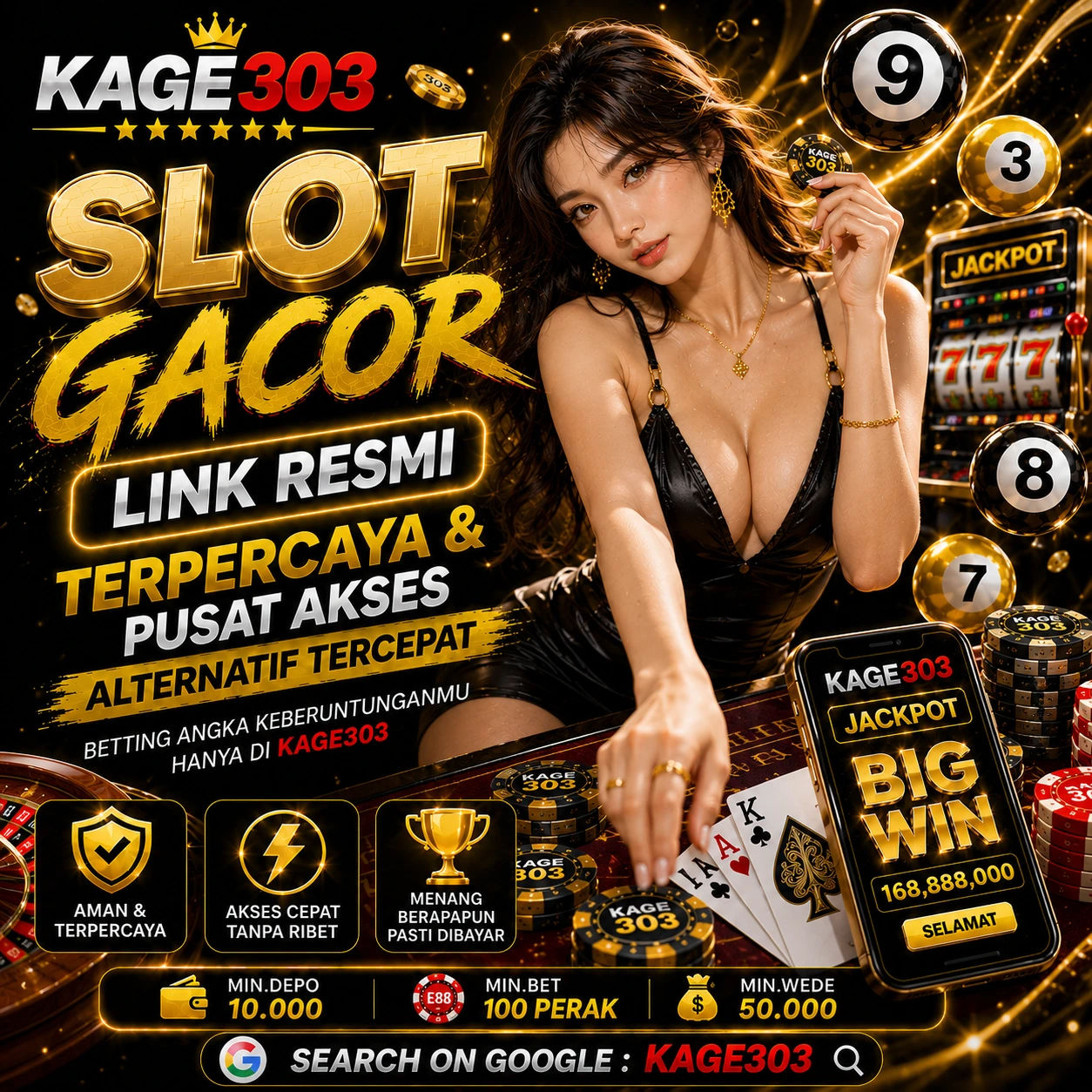 Galeri foto KAGE303: Bandar Slot Gacor Resmi 2026 & Link Slot88 Terbaru Mudah Maxwin di Bali