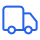 Reliable supply chain icon