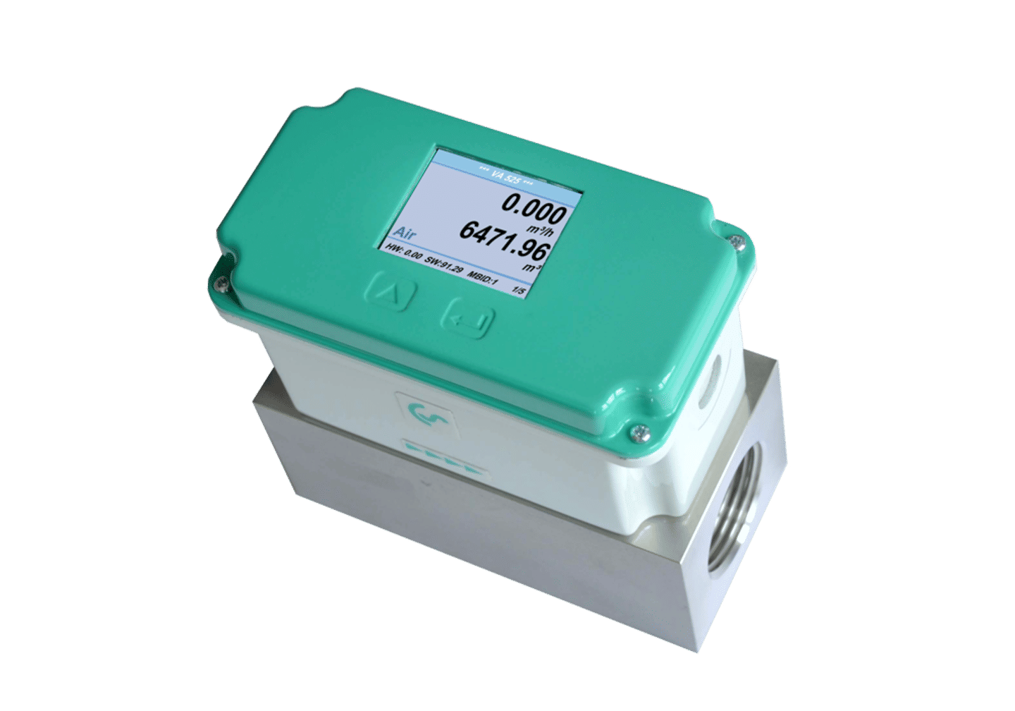 VA 525 - Compact Inline flow meter for compressed air and nitrogen